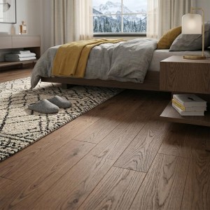 PARQUET PREFINITI - Rovere 1 Strip - Walnut - Verniciato Opaco-1